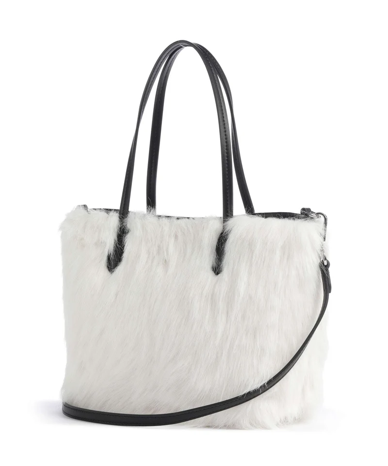 Karl Lagerfeld K/Signature Small Shopper off white