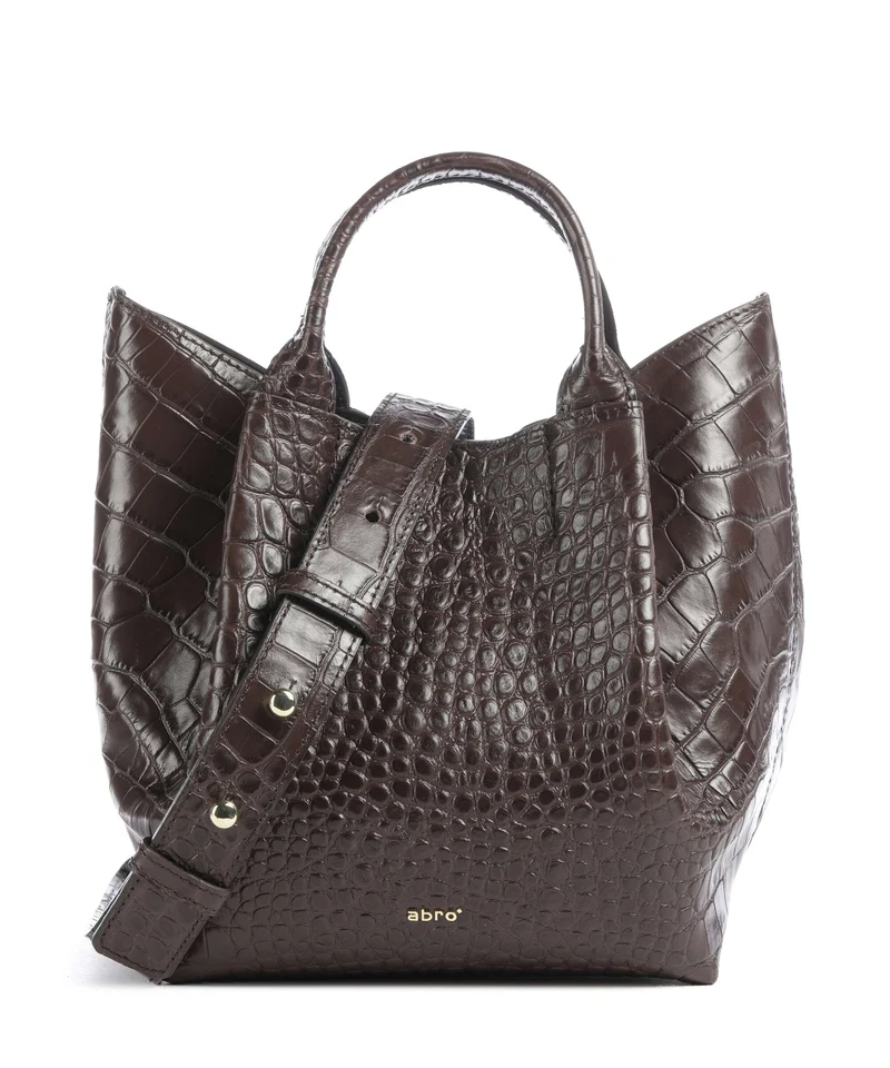 Abro Cocco Mondial Essential Small Handtasche dark brown