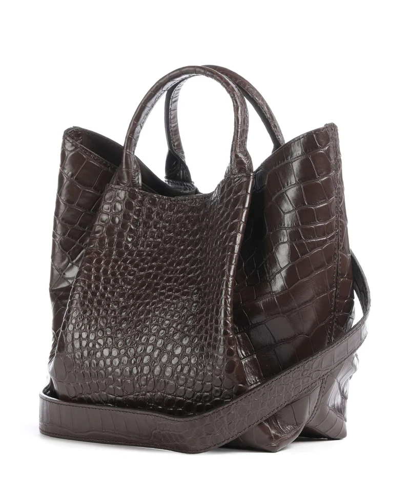 Abro Cocco Mondial Essential Small Handtasche dark brown