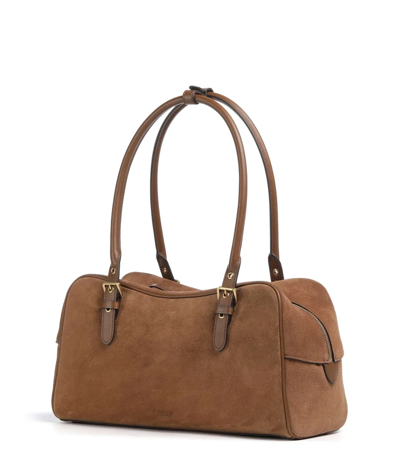 Lauren Ralph Lauren Marcy Large Schultertasche light tobacco