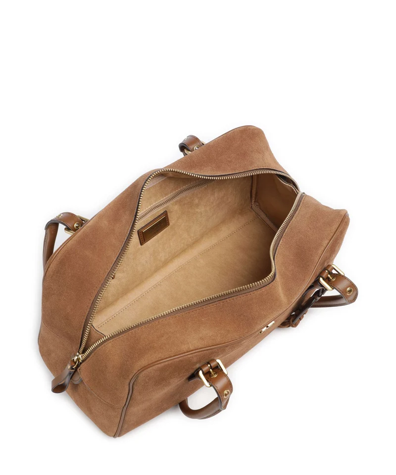 Lauren Ralph Lauren Marcy Large Schultertasche light tobacco