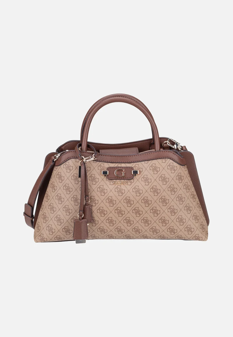 Lindsey Girlfriend 49060 Latte Logo - Satchel
