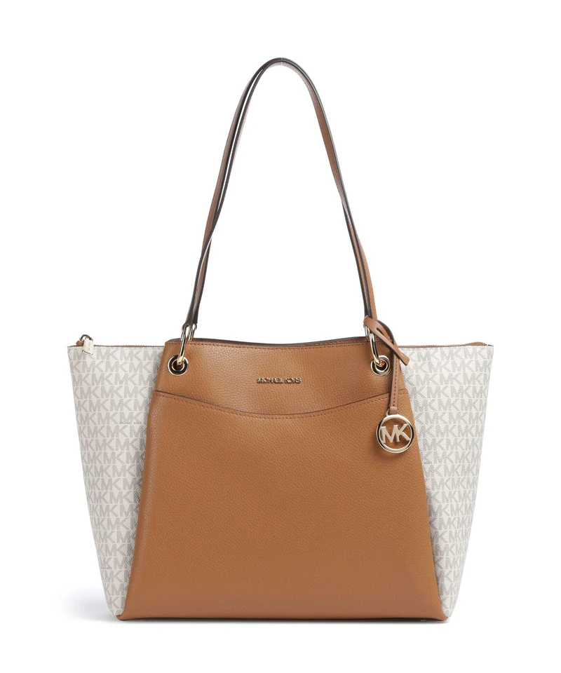 Michael Kors May Large Shopper vanilla/acorn
