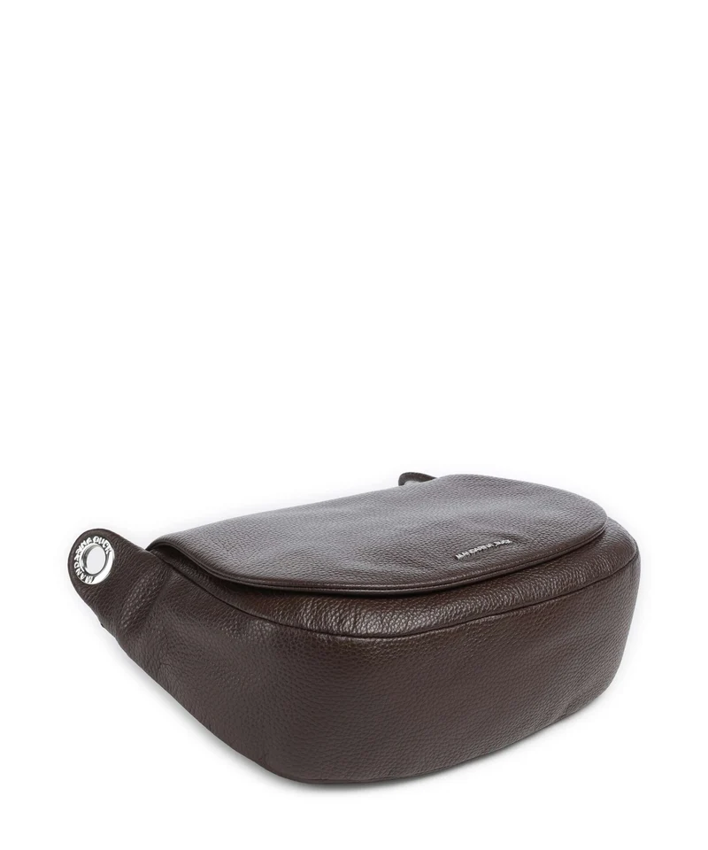Mandarina Duck Mellow Leather Schultertasche espresso
