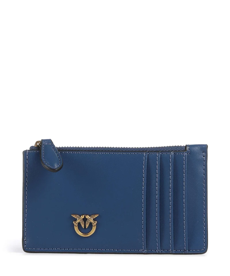 Pinko Airone Kreditkartenetui vero blu marino/antique gold