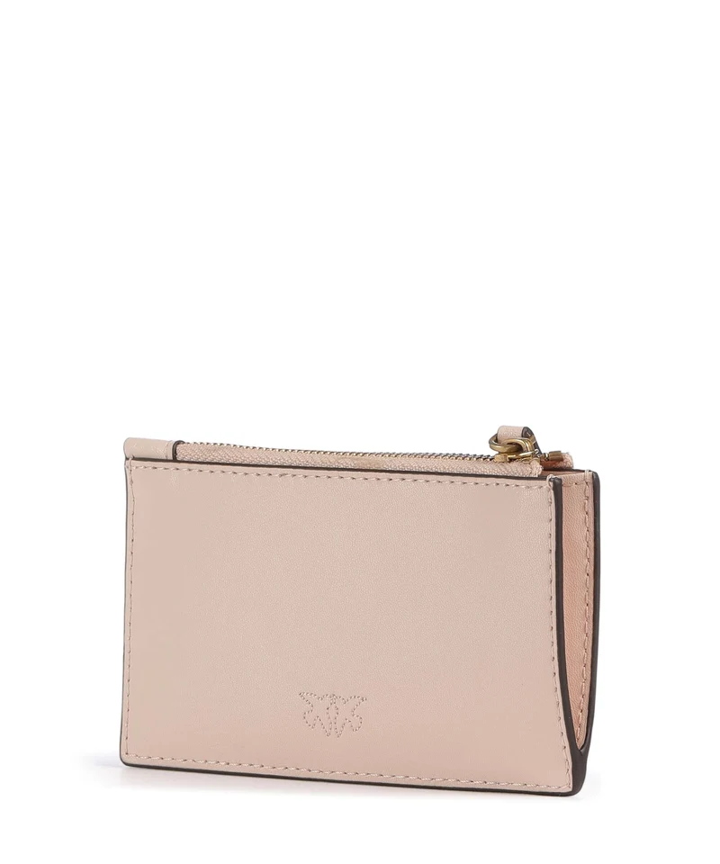 Pinko Airone Kreditkartenetui rosa cammeo/antique gold