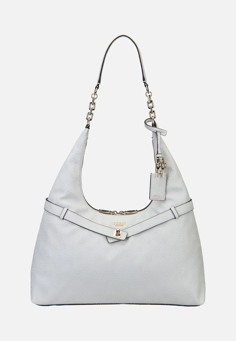 Ella Logo 46010 Stone Logo - Hobo Bag