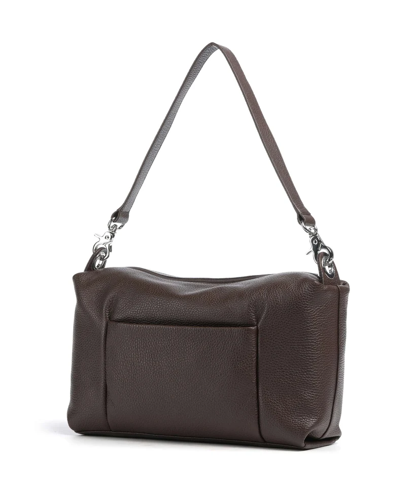 Mandarina Duck Mellow Leather Schultertasche espresso