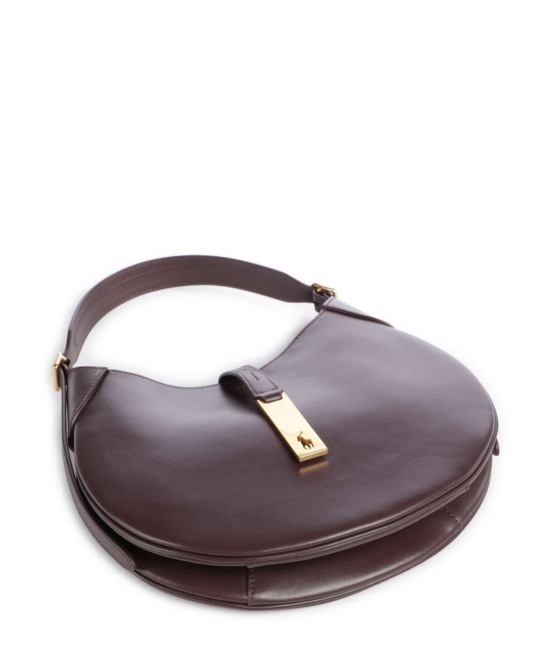 Polo Ralph Lauren ID Collection Small Schultertasche midnight merlot