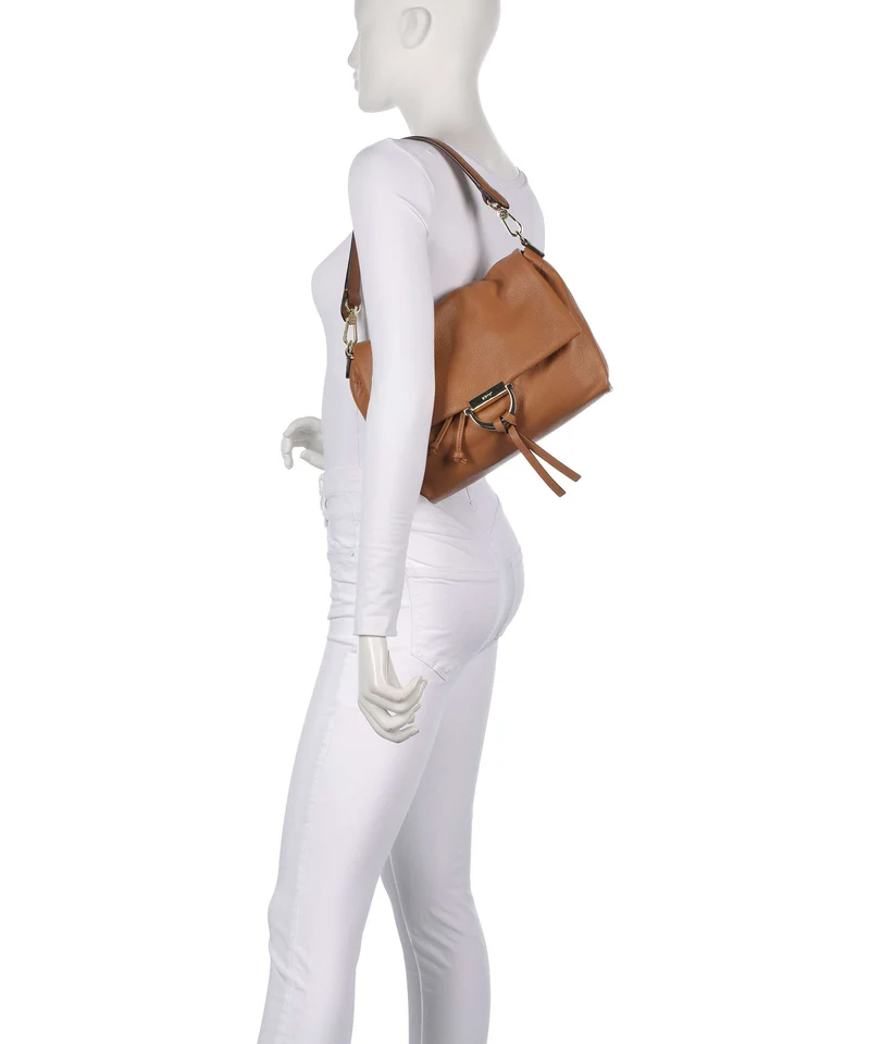Abro Dalia Temi Medium Schultertasche cuoio