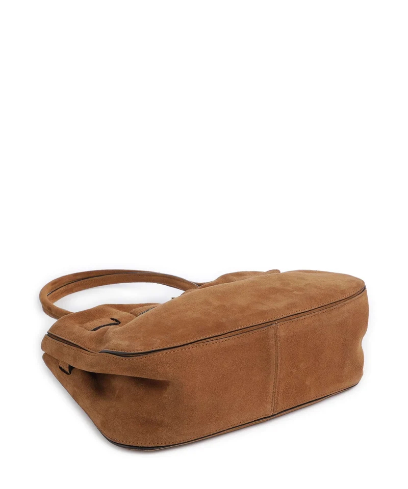 Abro Suede Jill Schultertasche cuoio