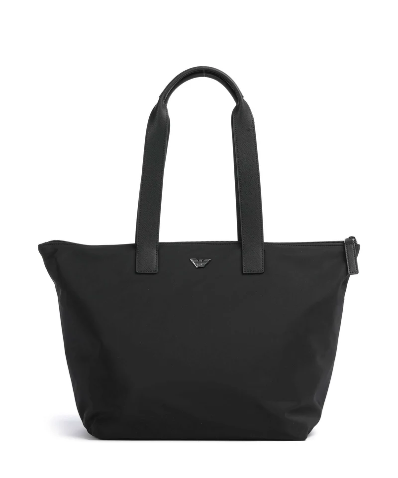 Emporio Armani Nylon Recycled Shopper black beauty