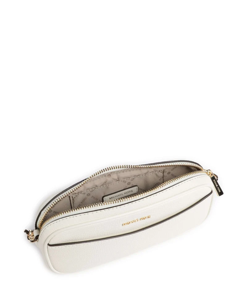 Michael Kors May Small Schultertasche eggshell