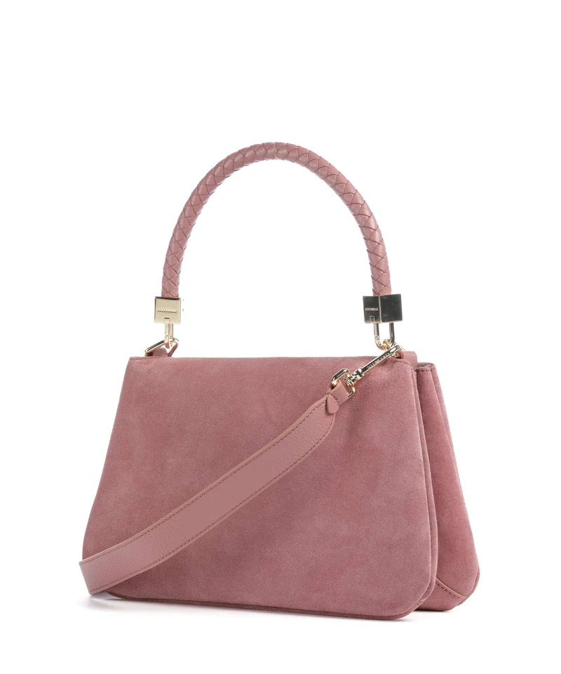 Coccinelle Tiggy Suede Schultertasche winter rose