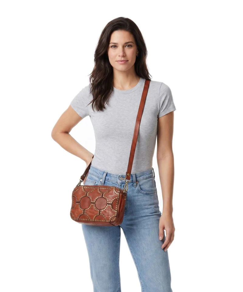 Campomaggi Schultertasche cognac