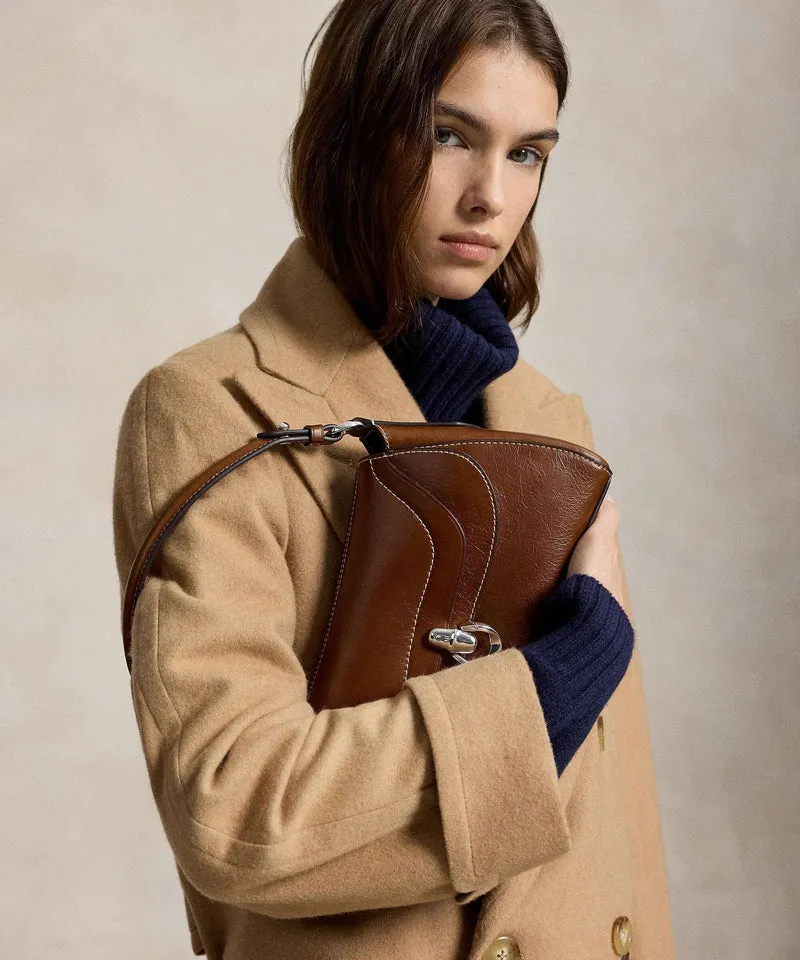 Polo Ralph Lauren Blaze Small Schultertasche chestnut
