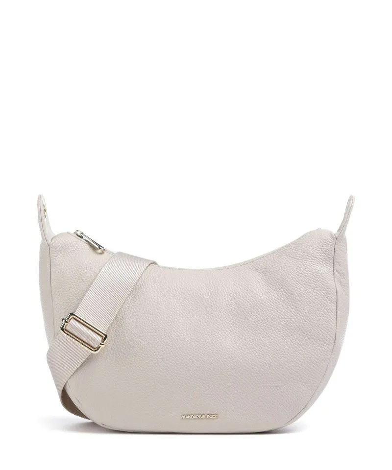 Mandarina Duck Mellow Leather Schultertasche cocoon