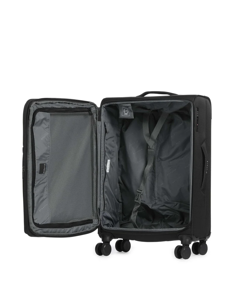 Stratic Stratic Lite 4-Rollen Trolley black