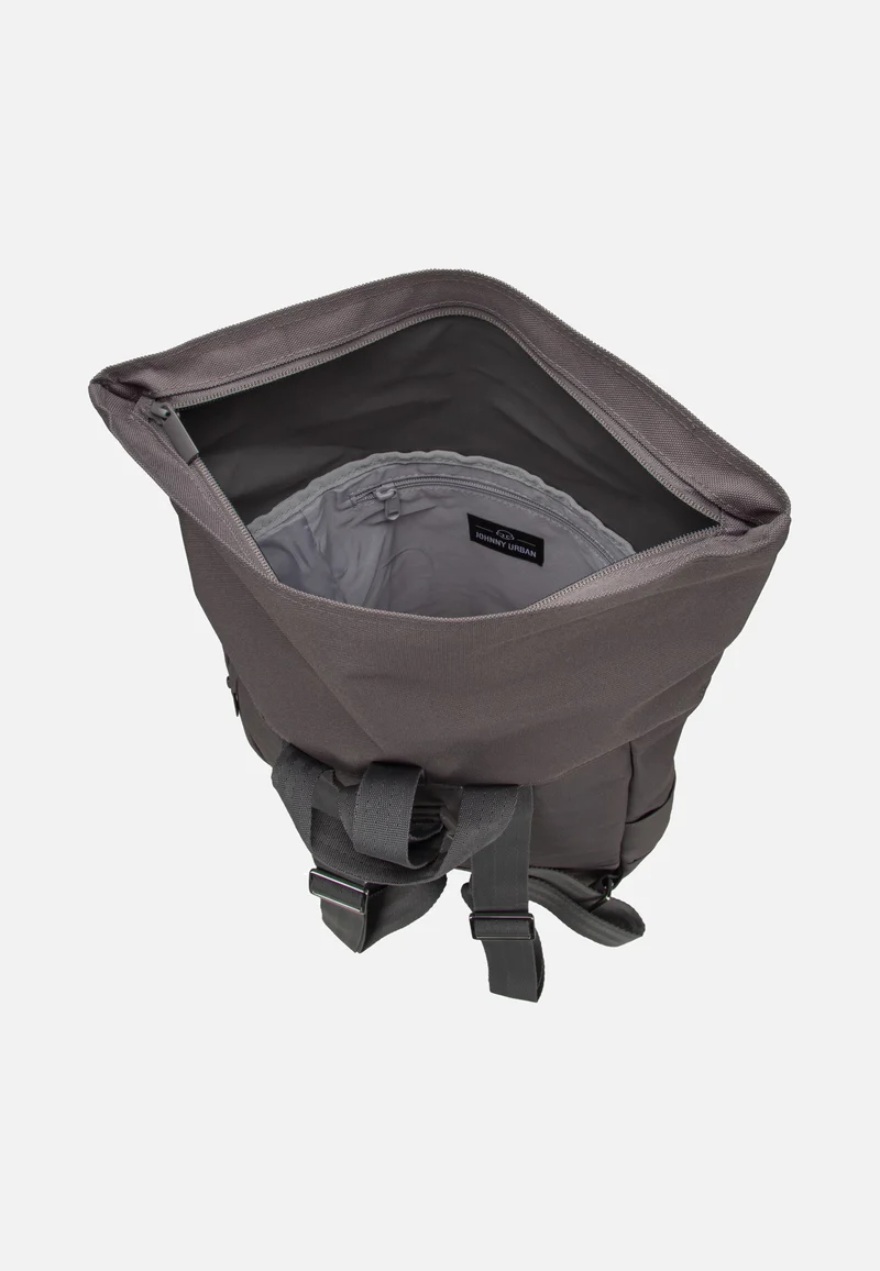 Robin Small Dark Grey - Rolltop Rucksack