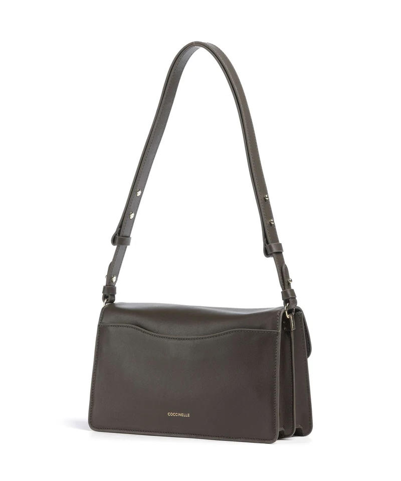 Coccinelle C-Me Softy Schultertasche fango