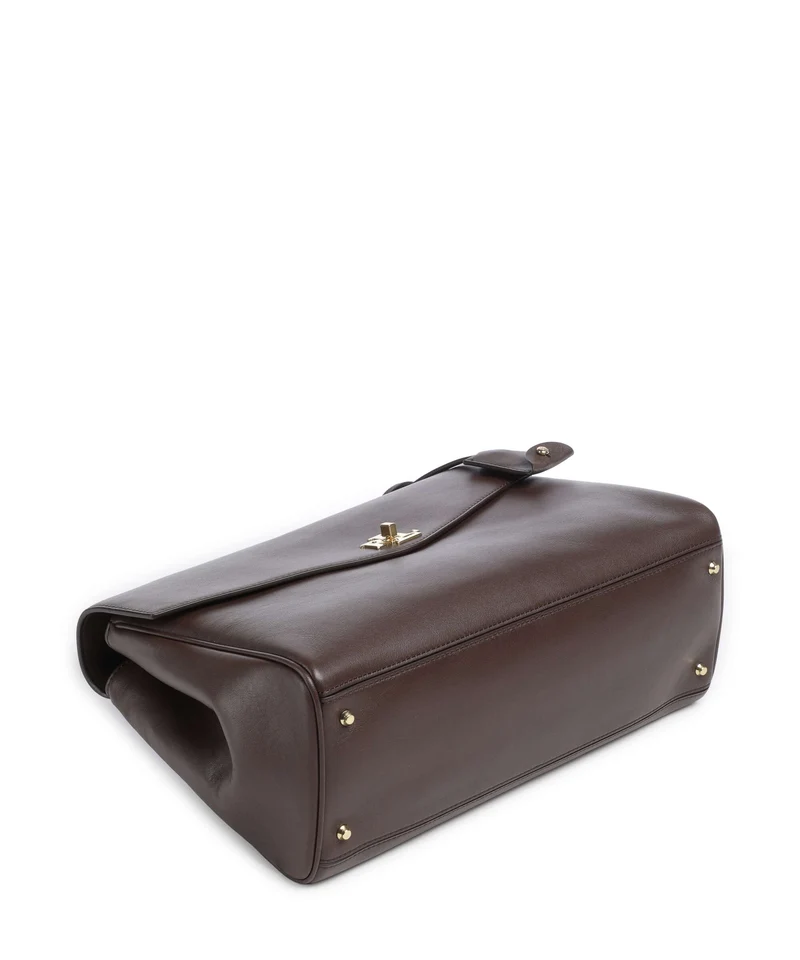 Lauren Ralph Lauren Farrah Medium Handtasche chestnut brown