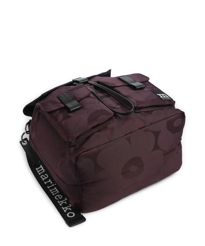 Marimekko Wear All Day L Unikko Rucksack wine red/dark wine