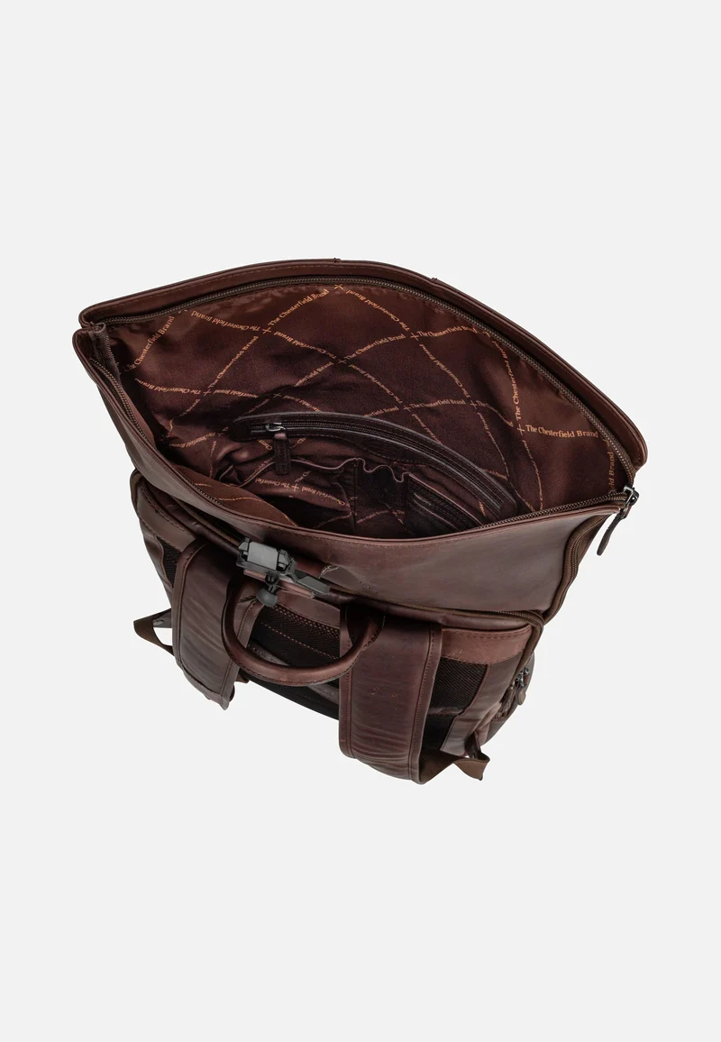 Savona 0322 Brown - Rolltop Rucksack