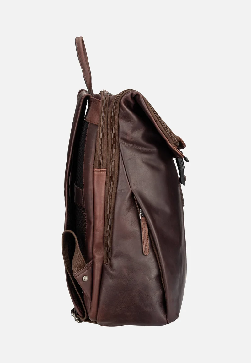 Savona 0322 Brown - Rolltop Rucksack