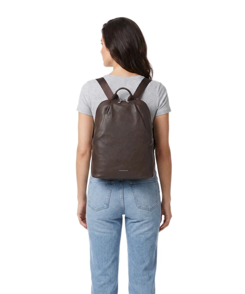 Mandarina Duck Mellow Leather Rucksack espresso
