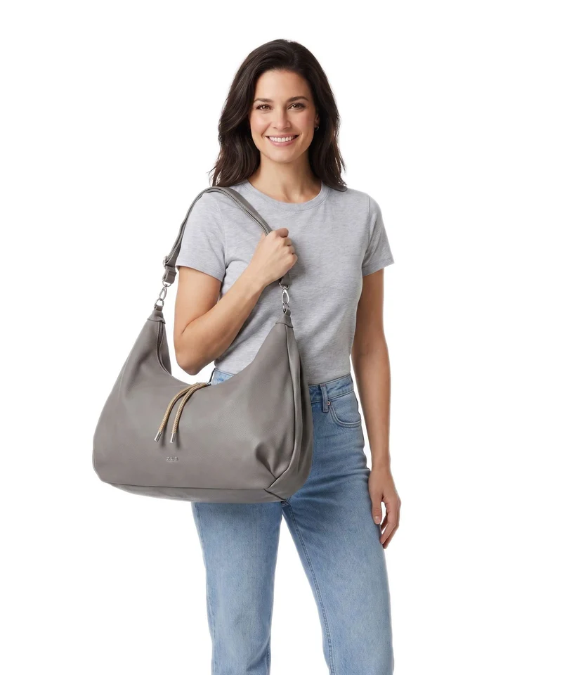 Zwei Lola LO200 Beuteltasche grey