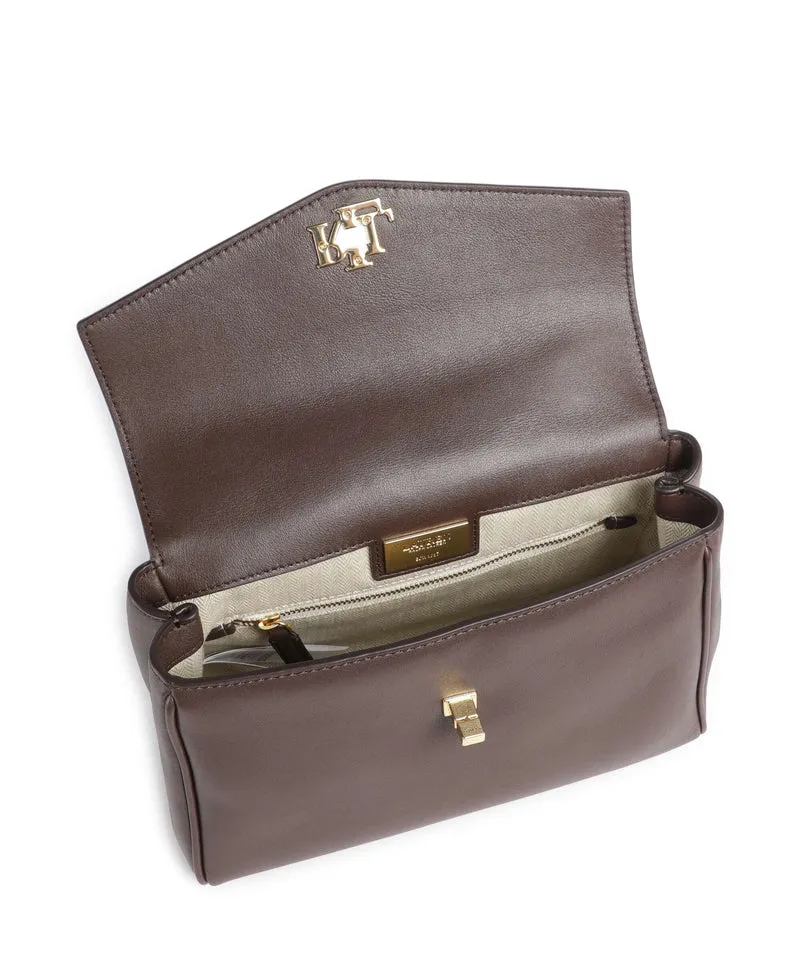 Lauren Ralph Lauren Farrah Small Handtasche chestnut brown