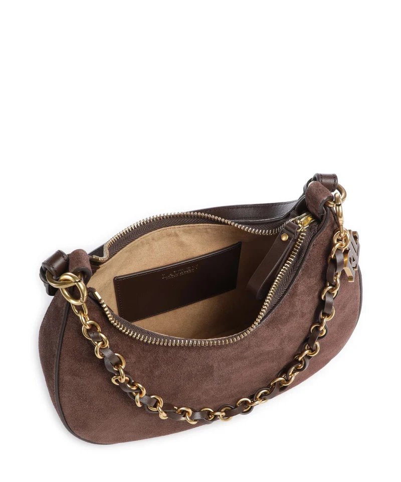 Lauren Ralph Lauren Marcy Medium Schultertasche chestnut brown