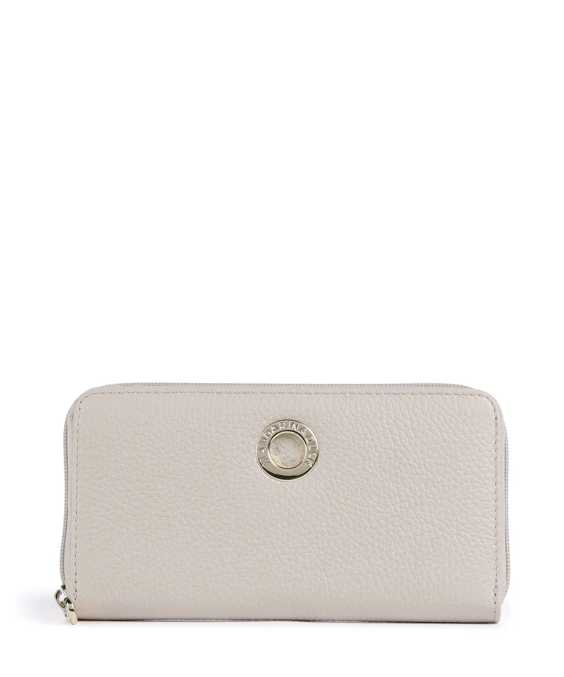 Mandarina Duck Mellow Leather Geldbörse cocoon