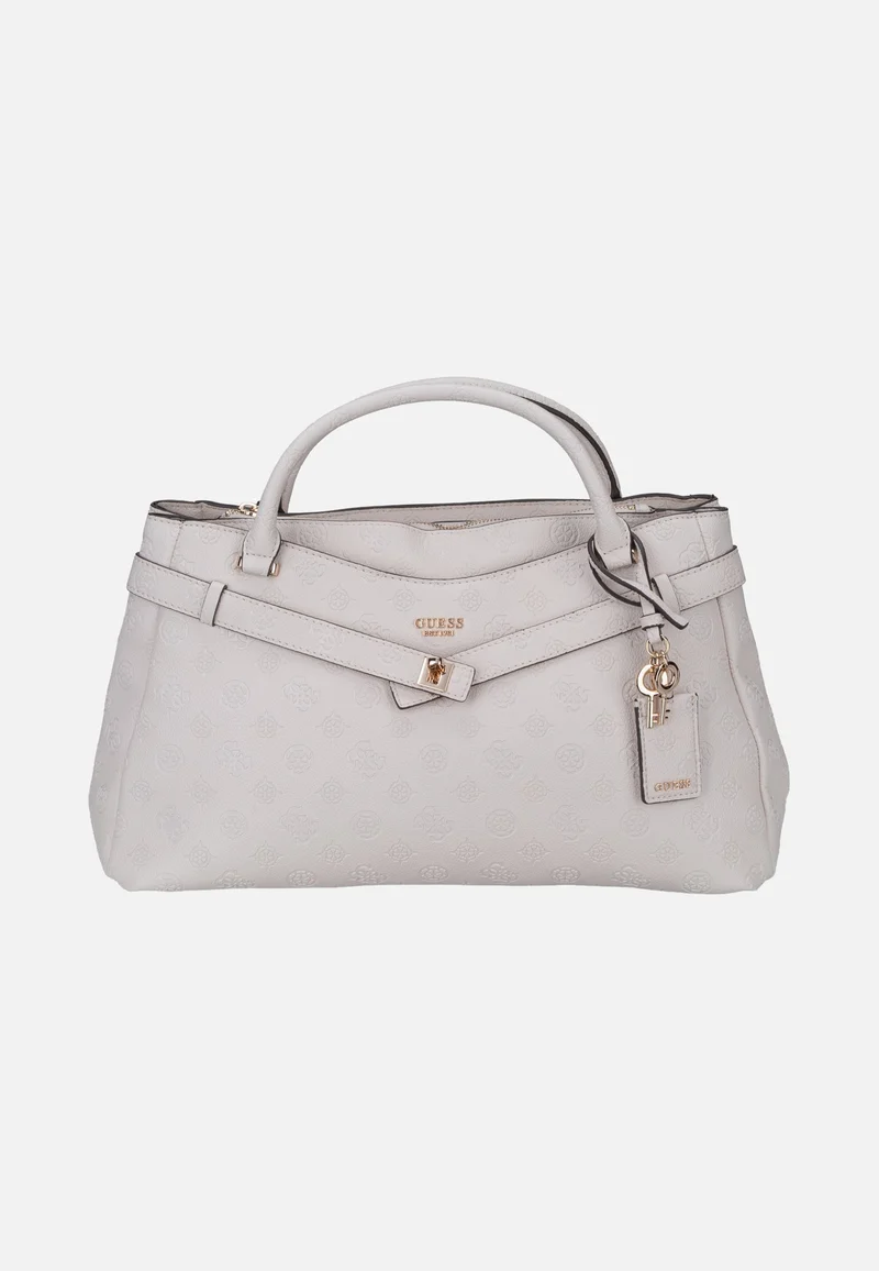 Ella Logo Large Girlfriend 46060 Stone Logo - Satchel