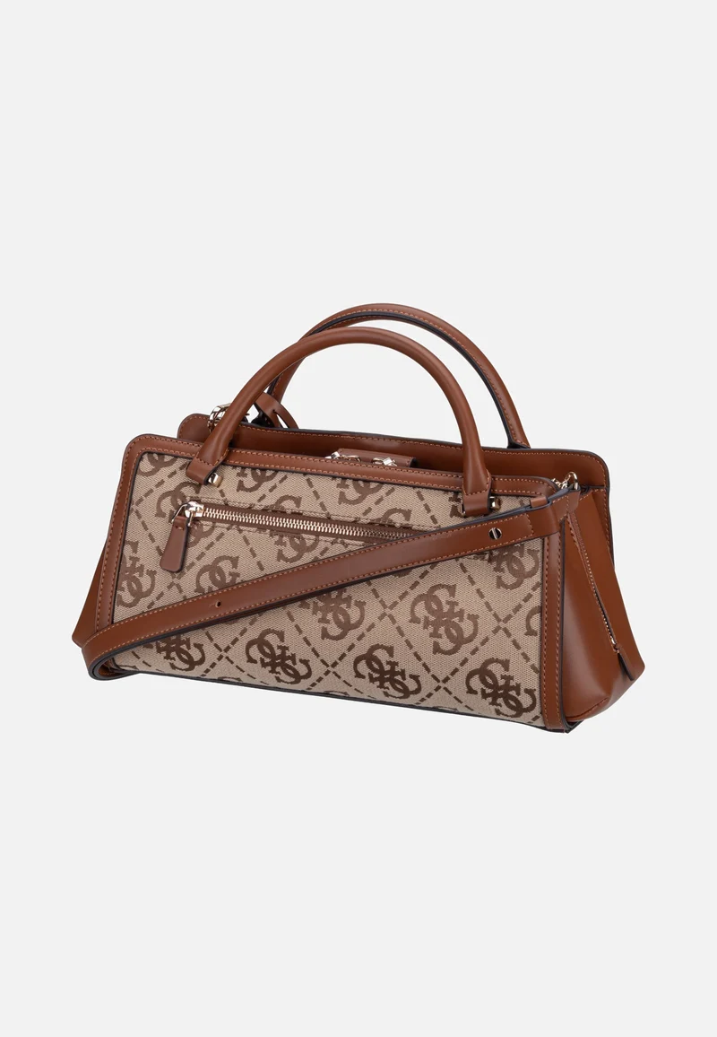 Audrey Logo Small Girlfriend 55060 Latte Logo - Henkeltasche
