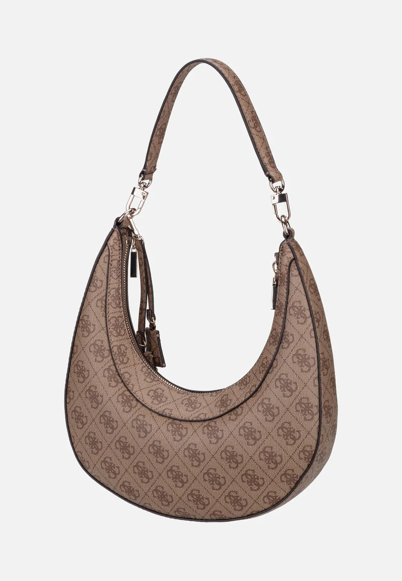 Lindsey 49010 Latte Logo - Hobo Bag