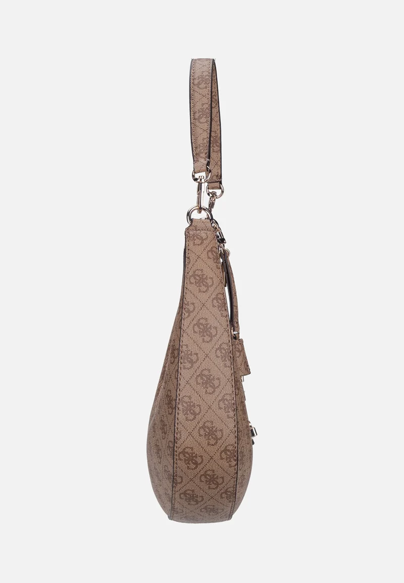Lindsey 49010 Latte Logo - Hobo Bag