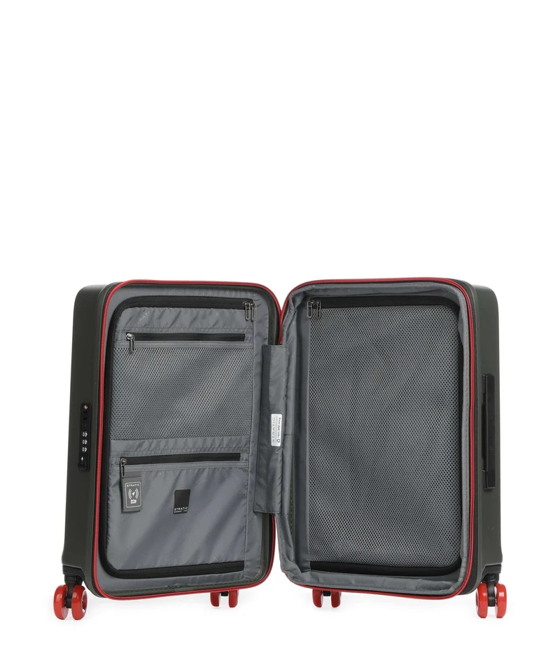 Stratic Buzz 4-Rollen Trolley olive
