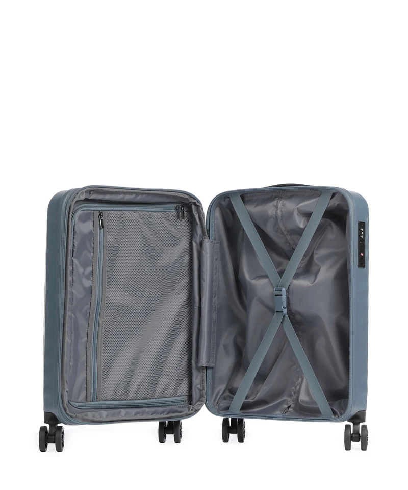 Brics Nausicaa 4-Rollen Trolley grey blue