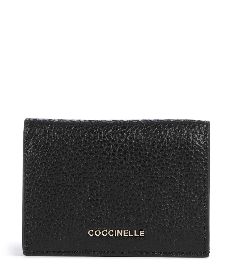 Coccinelle Metallic Soft Geldbörse noir
