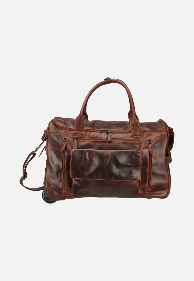 Rugged Trolley Traveller Teak Brown - Reisetasche mit Rollen