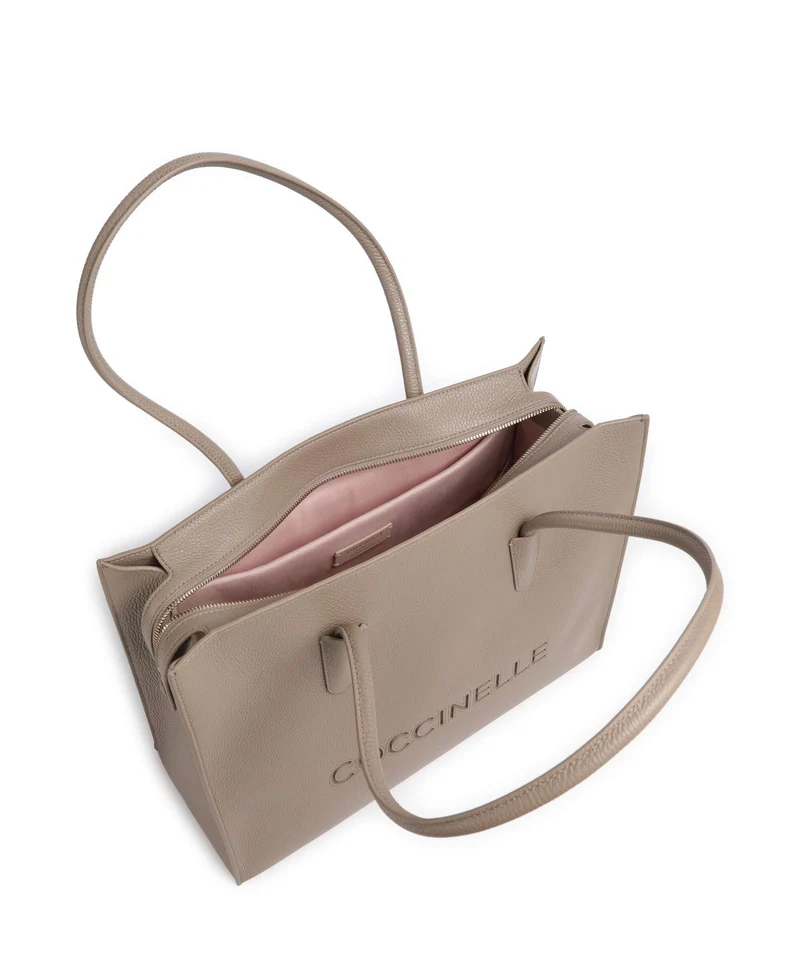 Coccinelle Myrtha Shopper warm taupe