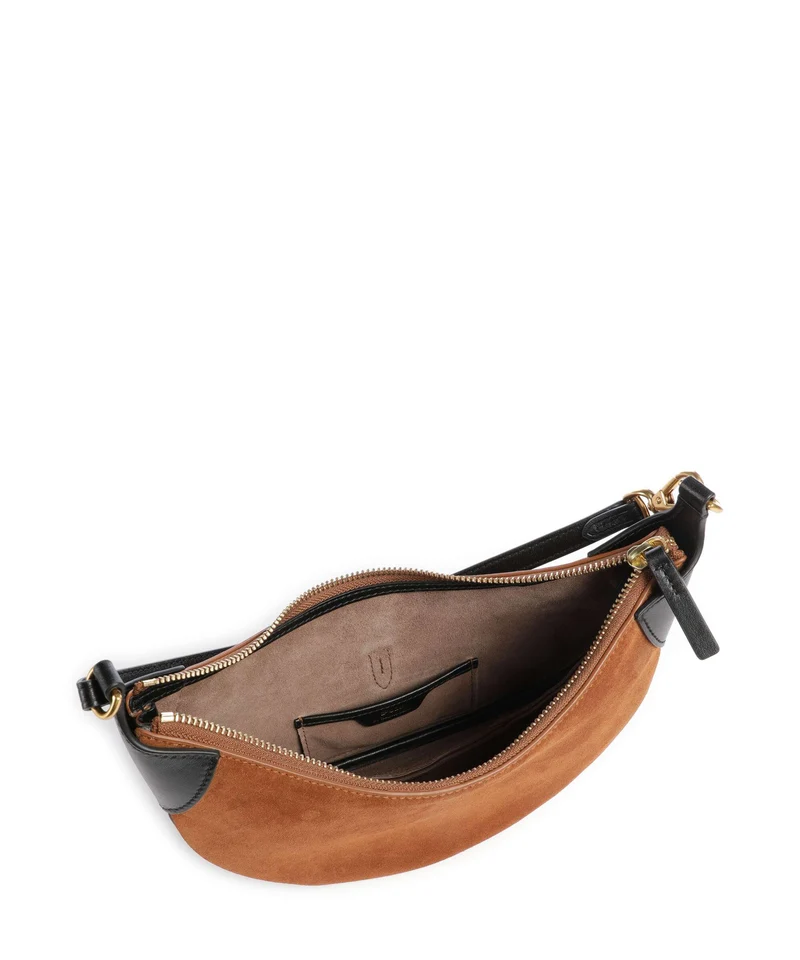Polo Ralph Lauren ID Collection Small Schultertasche toffee/black