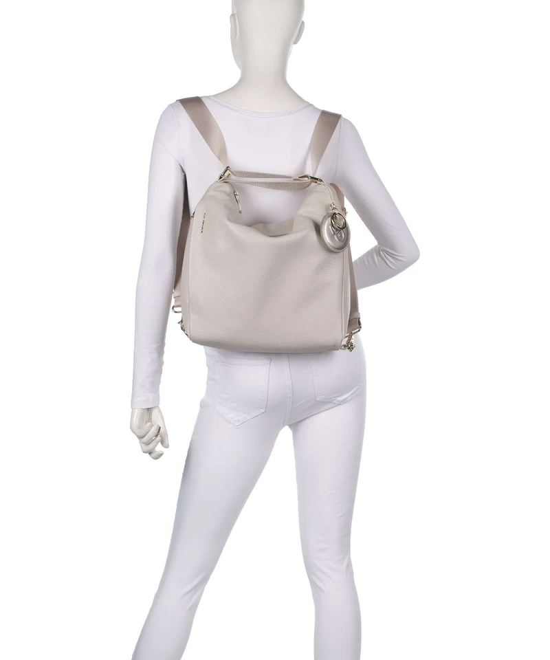 Mandarina Duck Mellow Leather Rucksack-Tasche cocoon
