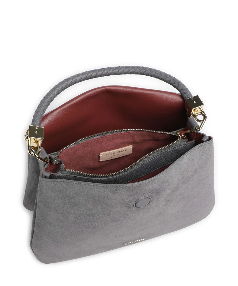 Coccinelle Tiggy Suede Handtasche stove