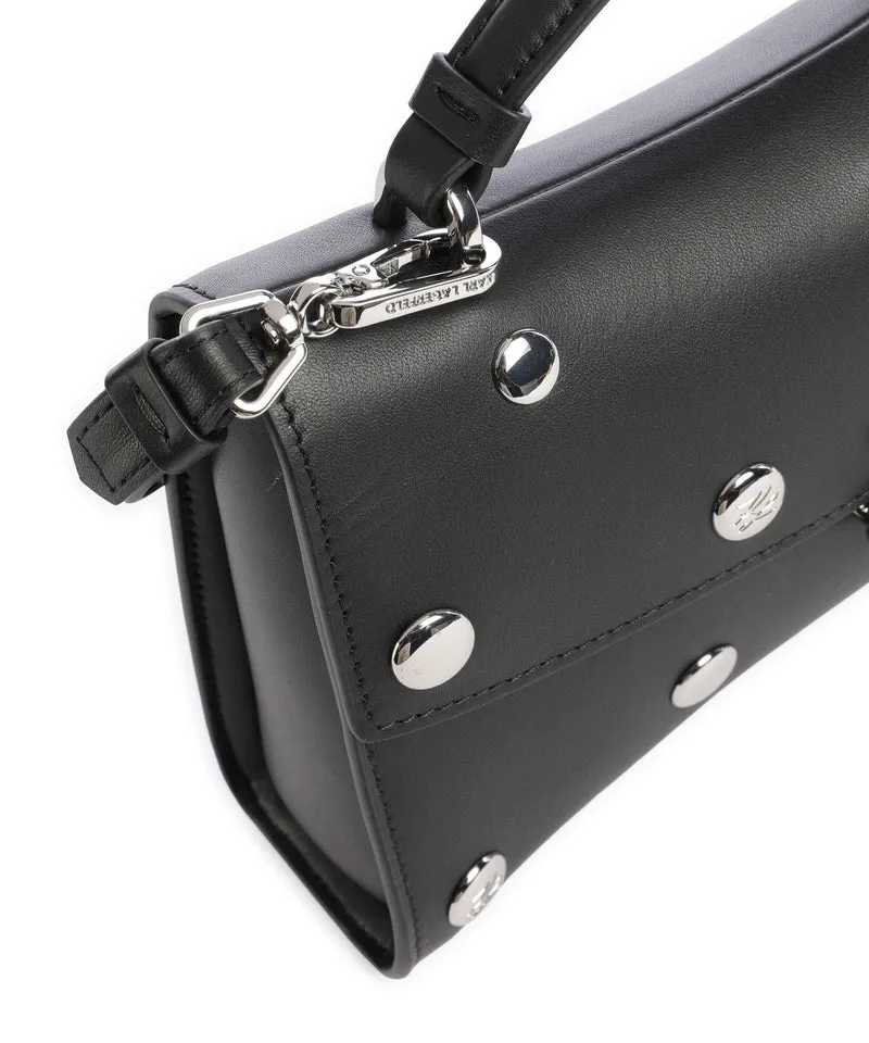 Karl Lagerfeld K/Autograph Twist Umhängetasche black embellishment