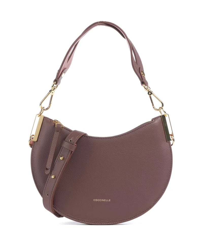 Coccinelle Sunup Schultertasche berry/winter rose