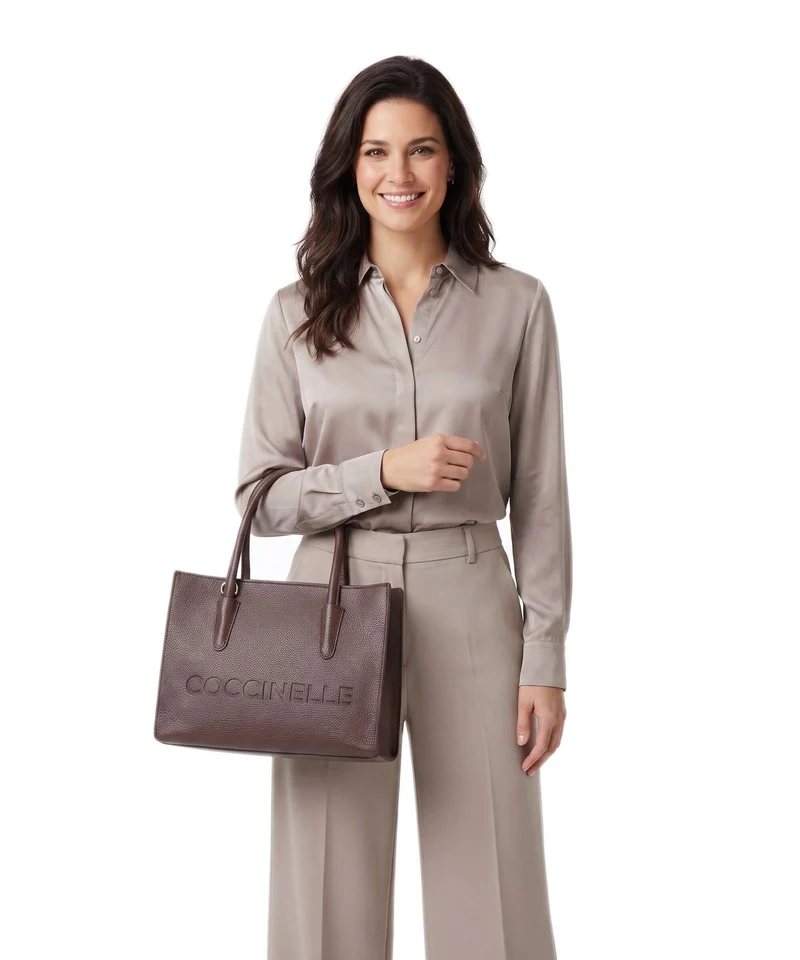 Coccinelle Myrtha Handtasche berry