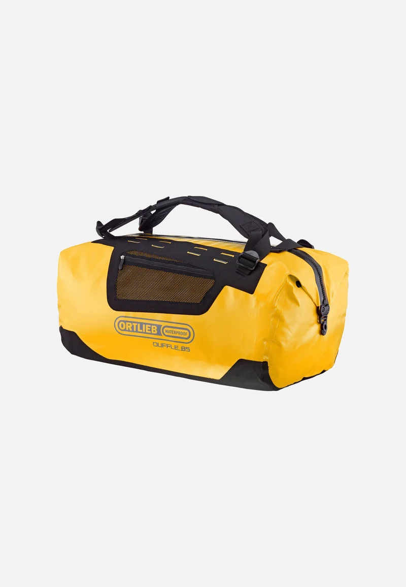 Duffle 85L Sonnengelb-Schwarz - Dufflebag