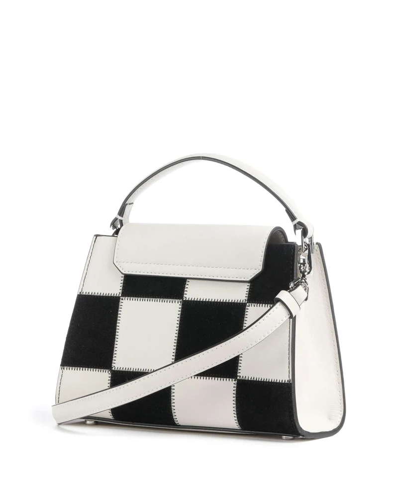 Karl Lagerfeld K/Signature Mini Handtasche black/white check